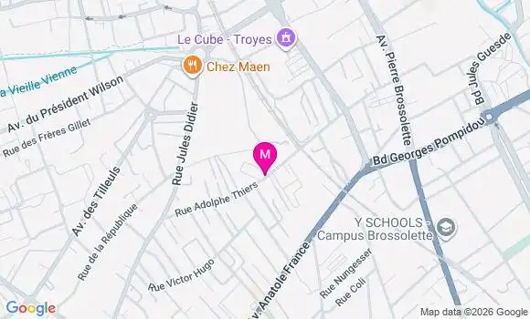 Localisation La Mission - 10120