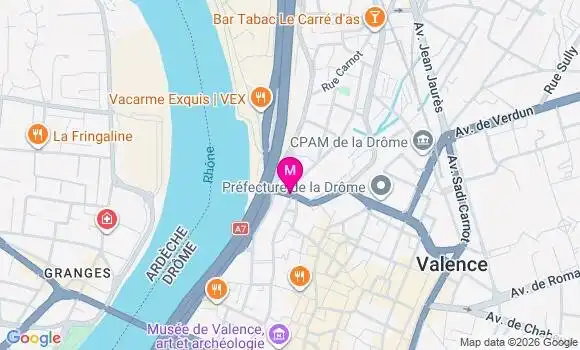 Localisation Le Rhone - 26500