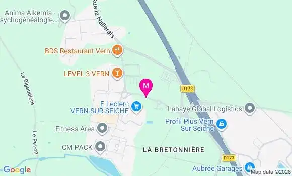 Localisation E Leclerc Presse - 35770