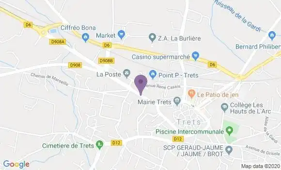 Localisation Trets - 13530