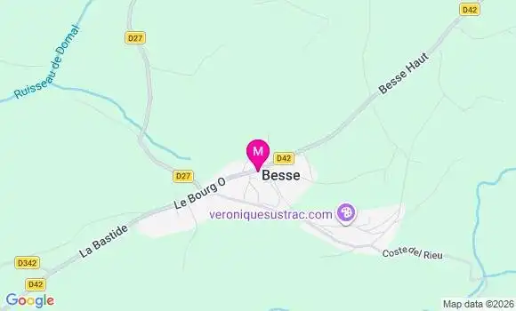 Localisation Besse - 15140
