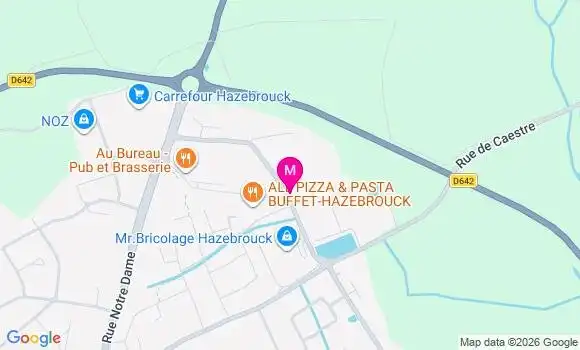 Localisation Carrefour Hyper - 59190
