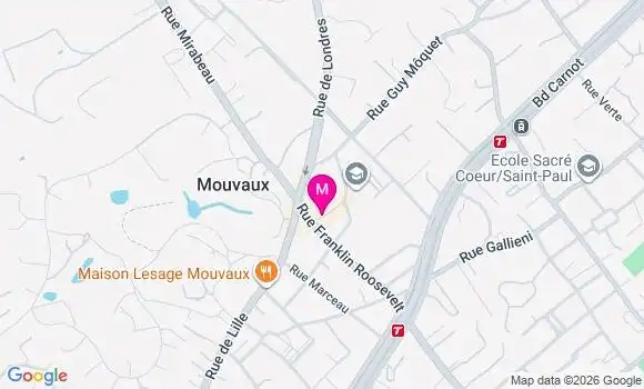 Localisation Carrefour City - 59420