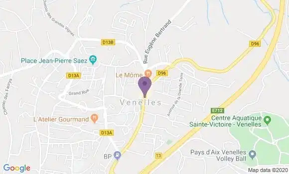 Localisation Venelles - 13770