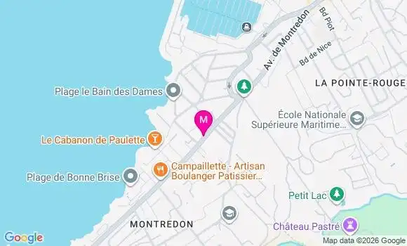 Localisation Marseille Montredon Maison du Be - 13008