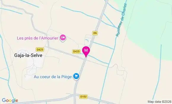 Localisation Coeur de la Piege - 11270