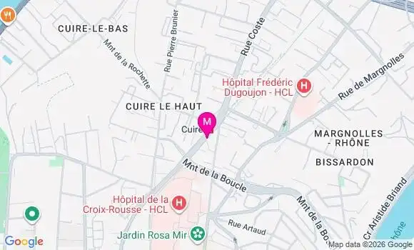 Localisation Carrefour City - 69300
