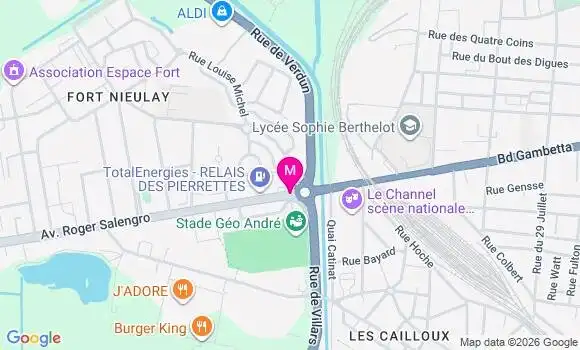 Localisation Auchan Hypermarche - 62100