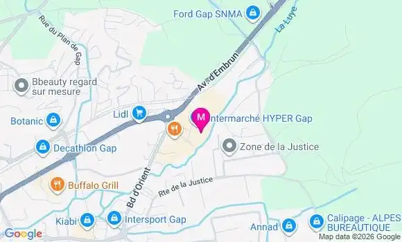 Localisation Le Power Play Presse - 05000