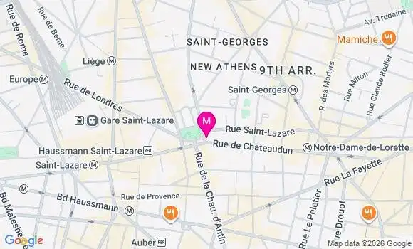 Localisation Kiosque - 75009