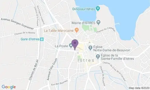 Localisation Istres Centre - 13800