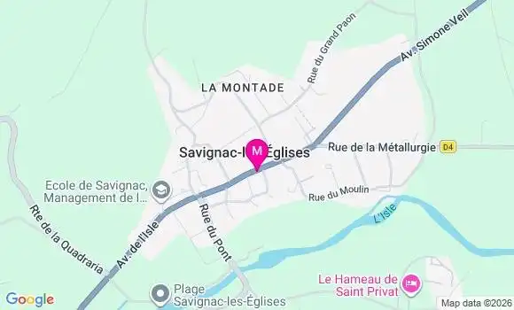 Localisation Carrefour - 24420