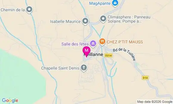 Localisation Les Lilettes - 04110
