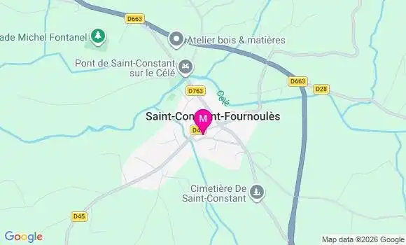 Localisation Saint Constant - 15600