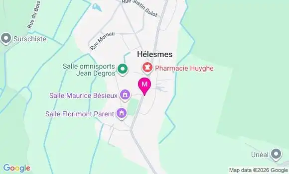 Localisation Helesmes Salengro - 59171