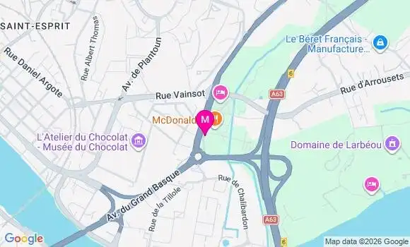 Localisation Intermarche Super - 64100