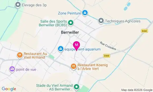 Localisation Berrwiller - 68500