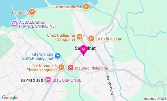 Localisation Sanguinet Marche - 40460