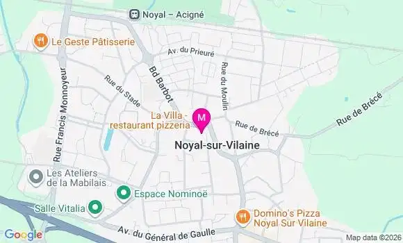 Localisation Carrefour Express - 35530