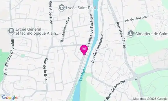 Localisation Carrefour City - 56000