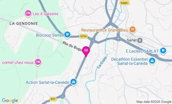 Localisation Intermarche Super - 24200