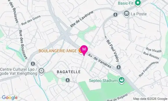 Localisation Carrefour Contact - 34070