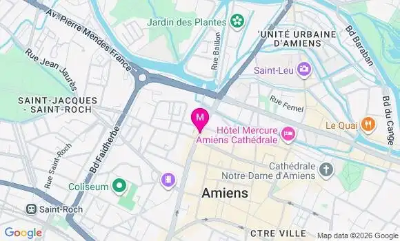 Localisation Carrefour - 80000