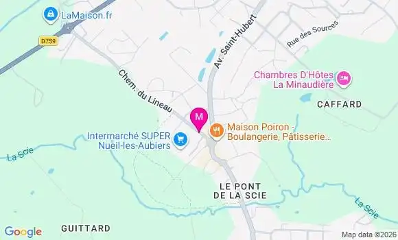 Localisation Intermarche - 79250