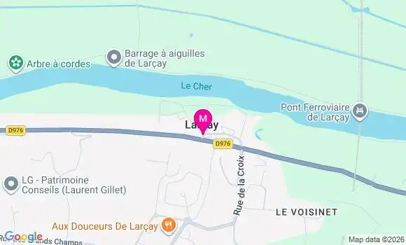 Localisation Larcay Mai - 37270
