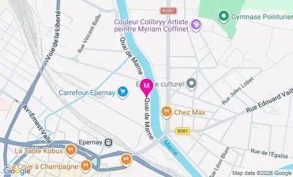 Localisation Carrefour - 51200