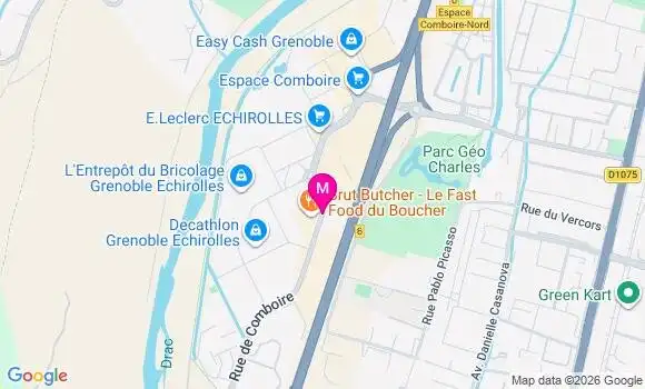 Localisation Leclerc - 38130