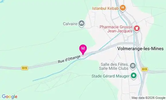 Localisation Volmerange les Mines Locatelli - 57330