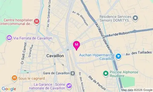 Localisation Super U - 84300