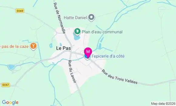 Localisation Chez Julie - 53300