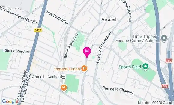 Localisation Carrefour Express - 94110