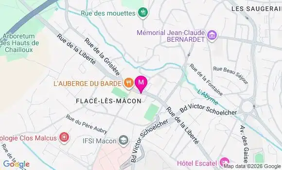 Localisation Epicerie Vival - 71000