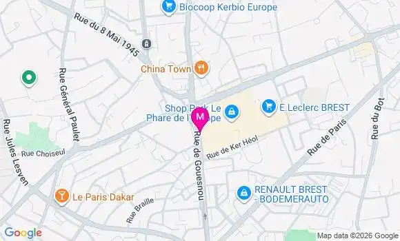 Localisation Leclerc - 29200