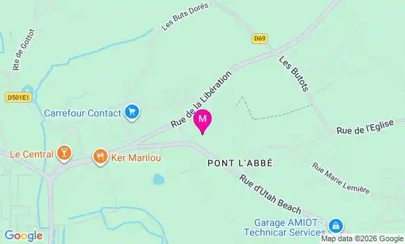 Localisation Picauville Rouchet - 50360