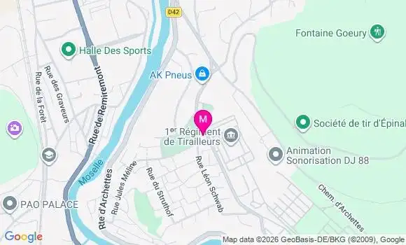Localisation Proxi Presse - 88000