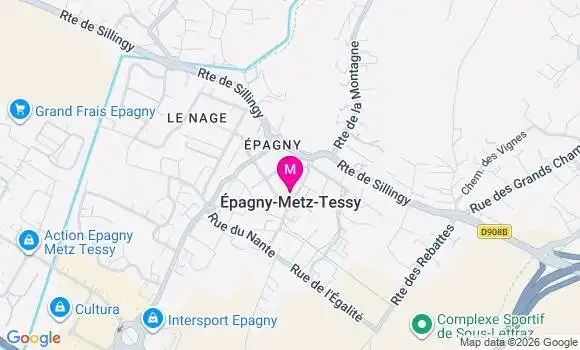 Localisation Epagny - 74330