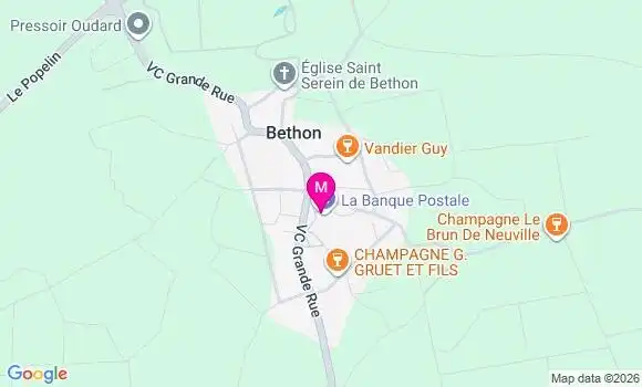 Localisation Bethon - 51260
