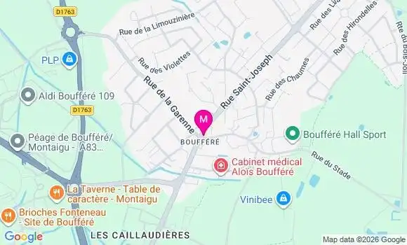 Localisation Superette Proxi - 85600