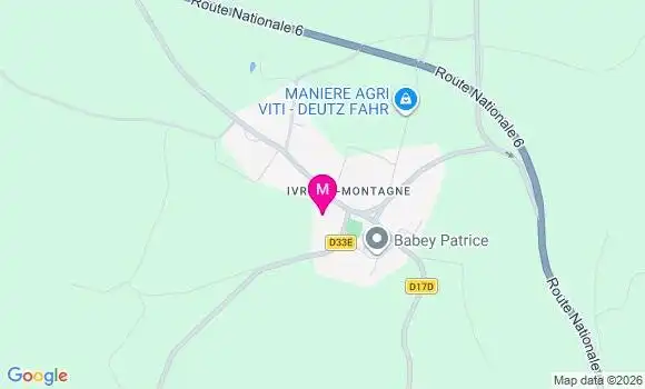 Localisation Val Mont - 21340