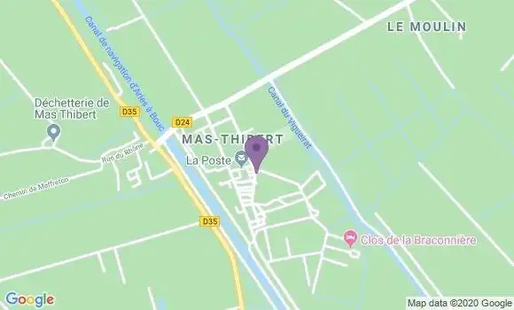 Localisation Arles Mas Thibert Bp - 13104