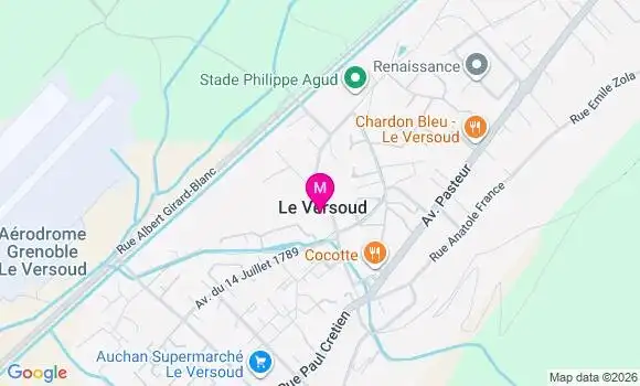 Localisation Le Versoud - 38420
