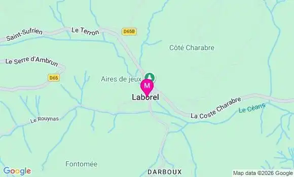 Localisation Laborel - 26560