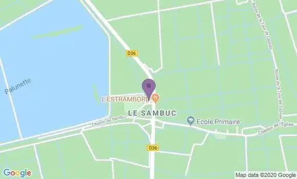 Localisation Arles le Sambuc - 13200