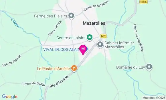 Localisation Vival Presse - 64230