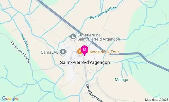 Localisation Saint Pierre d