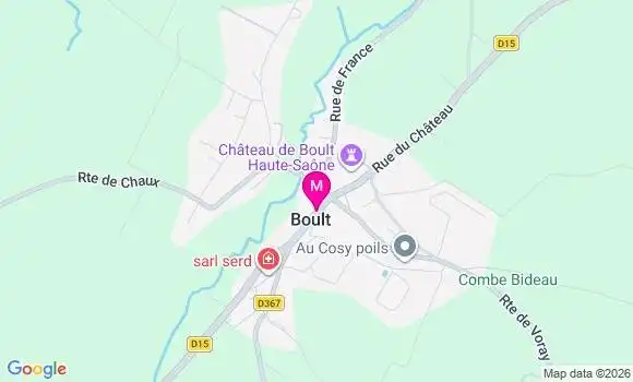 Localisation Boult - 70190